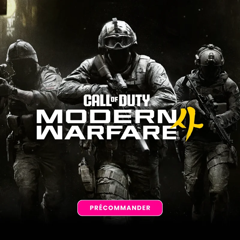 Call Of Duty Modern Warfare 4 disponible en précommande. 