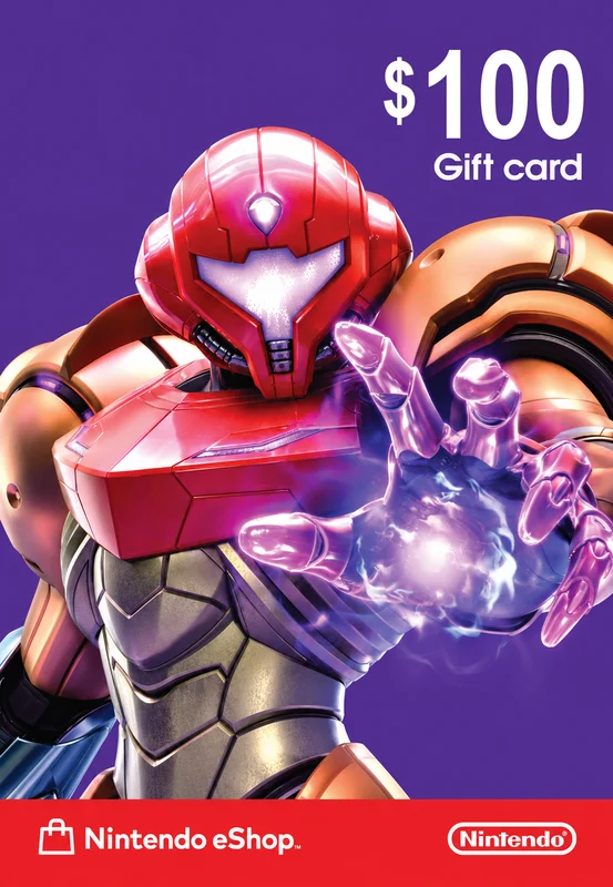 Nintendo E-shop 100 USD - États-Unis