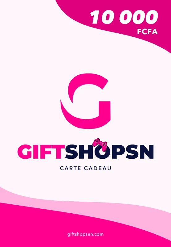 Carte cadeau Giftshopsn 10 000 Fcfa
