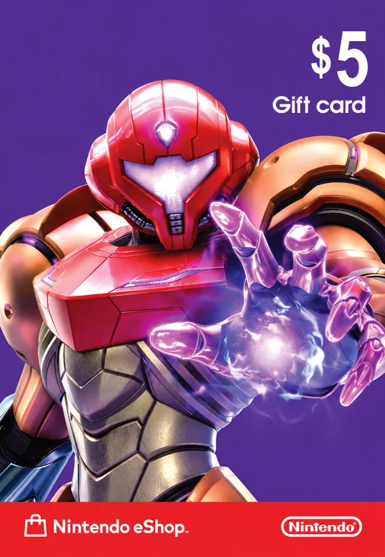 Nintendo E-shop 5 USD - États-Unis